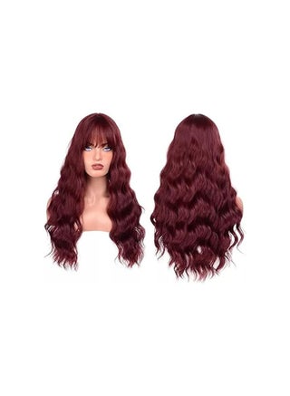 باروكة شعر صناعي طويل احمر مموج الشعر الحراري - pzsku/Z68D4CBF1C20B9DF71004Z/45/_/1726021761/2ba8b335-8632-4184-b180-9b81d985a68e