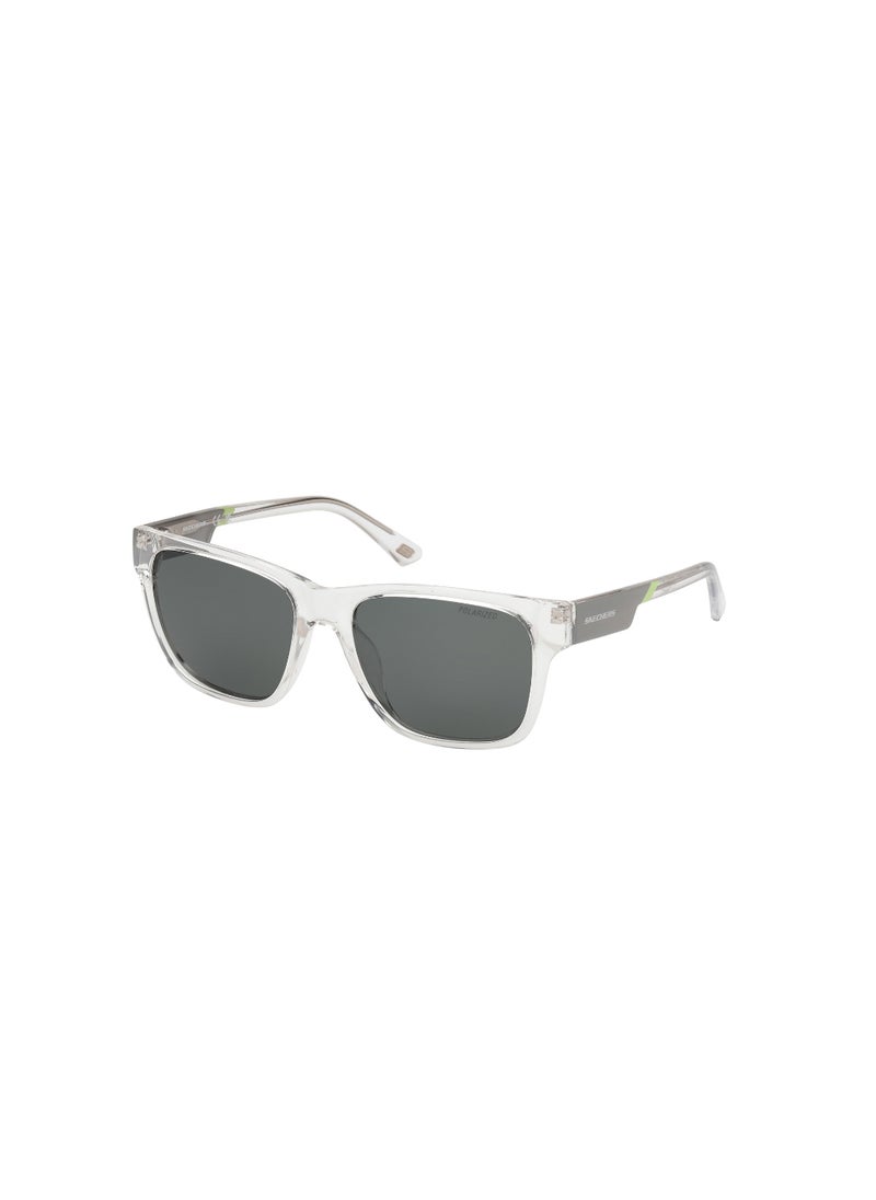 SKECHERS Boys Square Shape  Sunglasses SE0002626R54 Lens Size: 54 Millimeter - Crystal  - Image 1