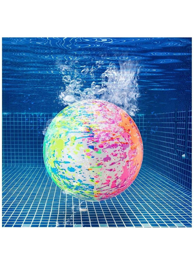 كرات حمام السباحة تحت الماء، ألعاب غوص حمام السباحة مع محول تعبئة الماء، ألعاب رياضية رائعة يمكن أن ترتد تحت الماء، هدايا سباحة للأطفال، البالغين، العائلة - Image 2