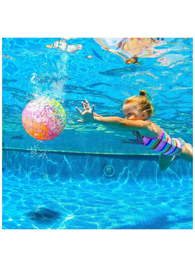 كرات حمام السباحة تحت الماء، ألعاب غوص حمام السباحة مع محول تعبئة الماء، ألعاب رياضية رائعة يمكن أن ترتد تحت الماء، هدايا سباحة للأطفال، البالغين، العائلة - Image 5
