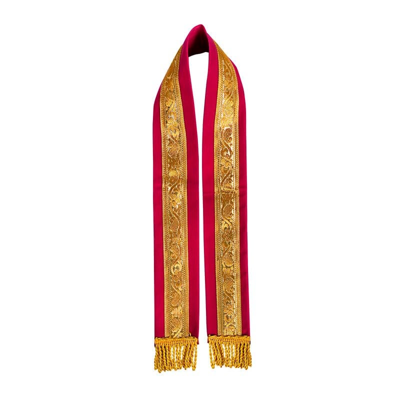 PRIYAKANT SAFAWALA Ganpati Shringar Shela Dupatta Khes Shawl and Special Ganesh Chaturthi Festival Velvet Shela All Gods Vastra Use It Colour Rani Shela - Image 2
