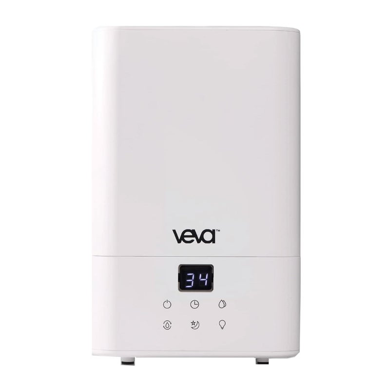 VEVA Humidifiers for Bedroom Large Room 4.5L, Cool Mist Water Vaporizer Essential Oil Diffuser, Quiet Humidifiers for Baby, Covers up to 323 Sq. Ft. - Image 1