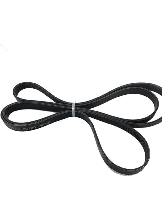 Hyundai Kia Sonata Water Pump Serpentine Belt Generator Belt Black 252122G700 - Image 5