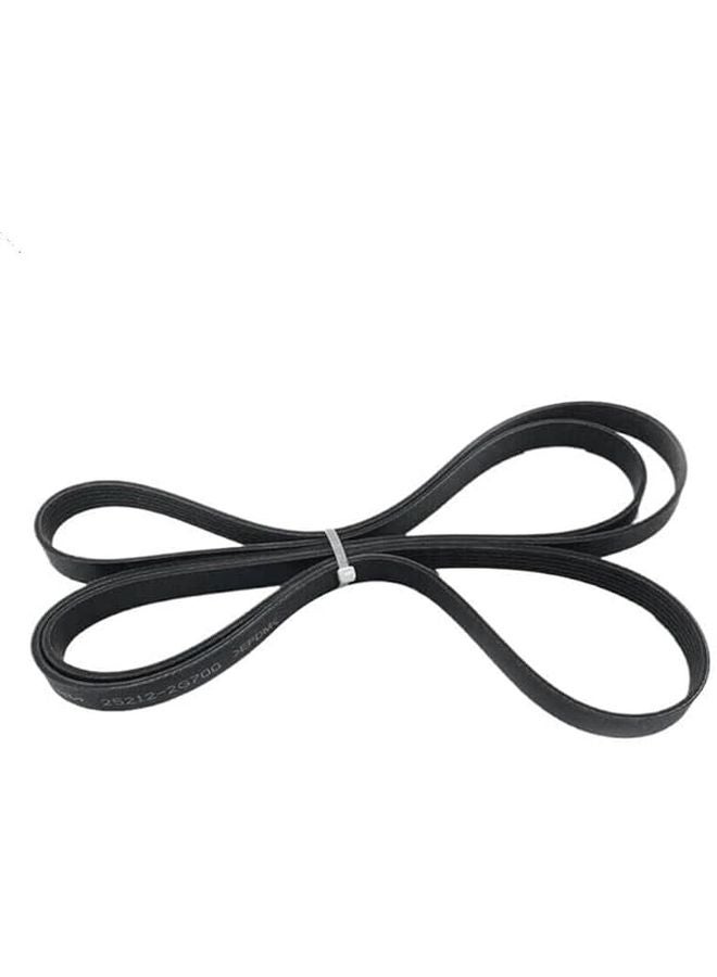 Hyundai Kia Sonata Water Pump Serpentine Belt Generator Belt Black 252122G700 - Image 2