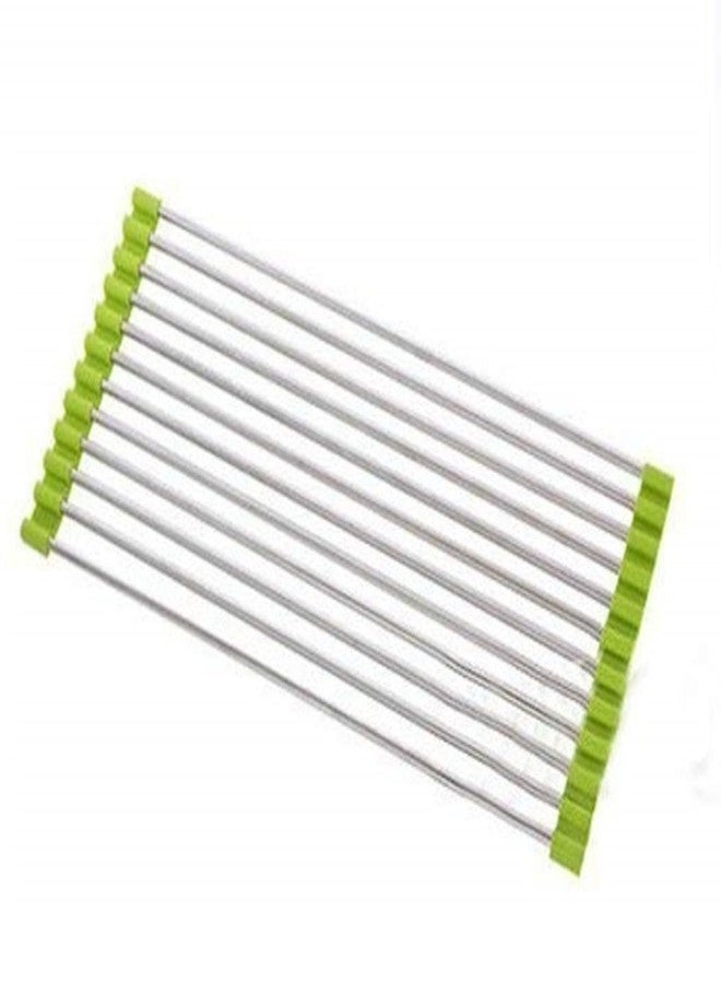 Tmisham Store Drain Holder Folding Space Saving Design for Easy Dish Drying and Storage - Image 2