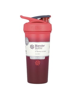 BlenderBottle Blender Bottle, Strada Sleek™, Insulated Stainless Steel, Sangria, 25 oz (740 ml)  - Image 1