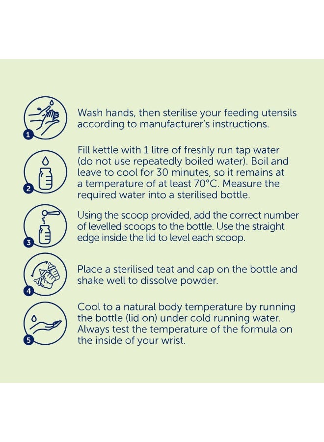 كينداميل حليب بودرة عضوي للأطفال الصغار، المرحلة 3، 800 غرام - Image 3