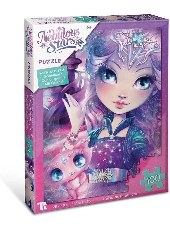 Nebulous Stars Nebulous Star with Glitter Jigsaw Puzzle (100 Pieces) - Image 2