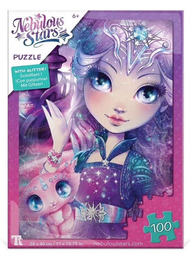 Nebulous Stars Nebulous Star with Glitter Jigsaw Puzzle (100 Pieces) - Image 1