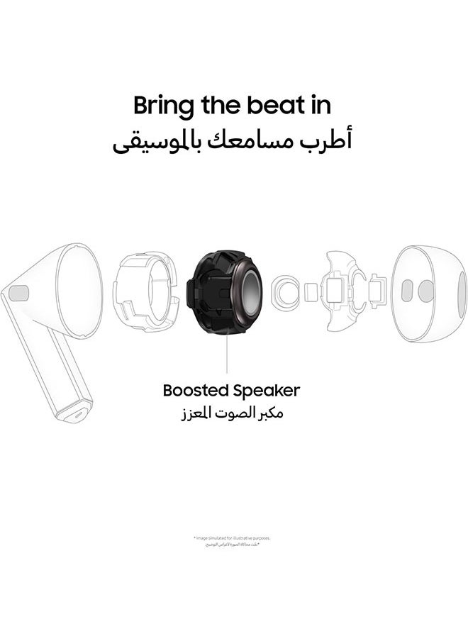 Samsung Samsung Galaxy Buds3,  Wireless Bluetooth Earbuds with Adaptive EQ/ANC, Hi-Fi Sound, 360 Audio  - Image 3