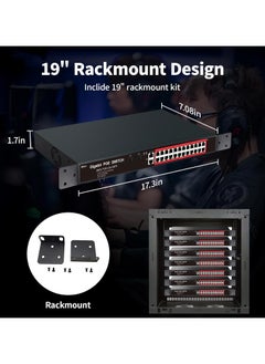 ESPANIA 24+2 SFP GIGABIT POE SWITCH WITH +2 UPLINK  - Image 3