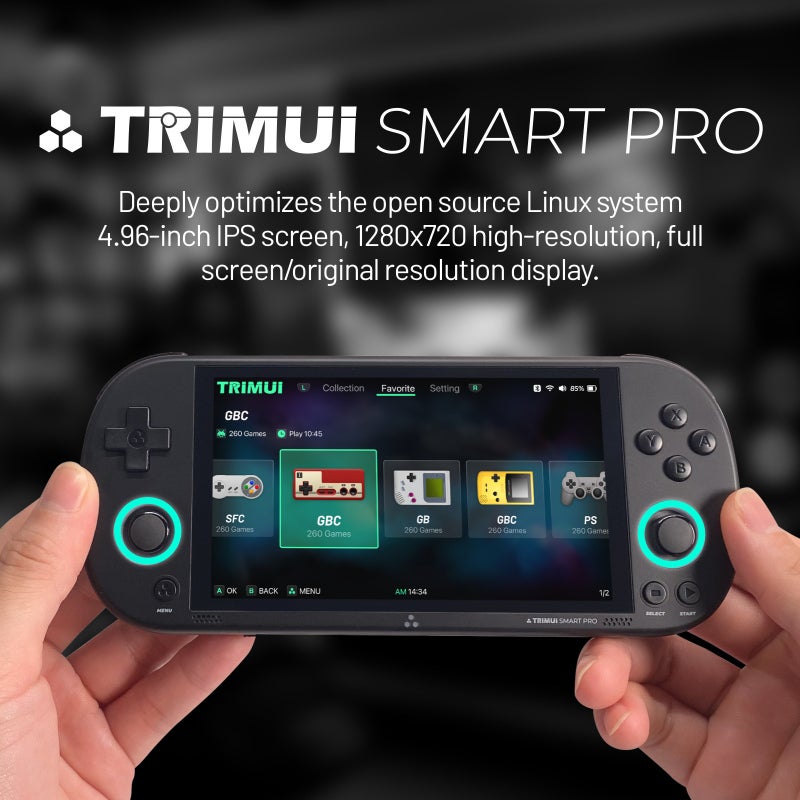 Handheld Game Console: 5-inch 720×1280 IPS Full Lamination Screen - Pre-installed Emulator System With 64GB Storage And TF Card Expansion Up To 256GB Retro Gaming Device For Portable Retro Gaming Enth - Image 5