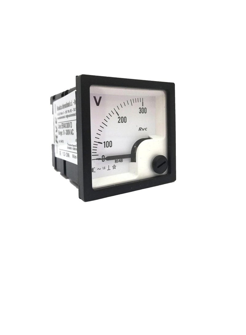 AC Analogue Panel Voltmeter 48x48 Direct Type ERI48VD - Image 2