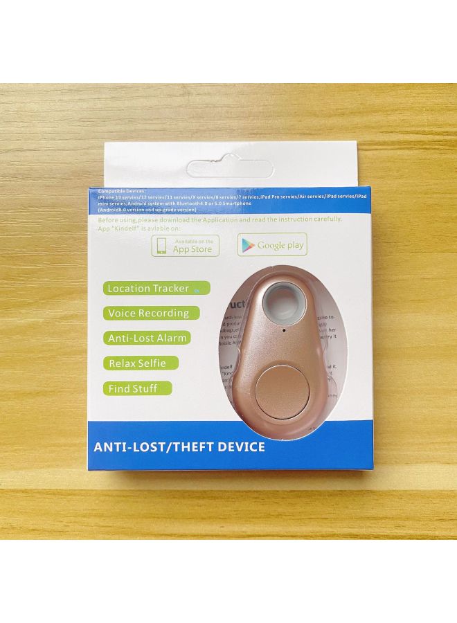 Neutral Water Drop Bluetooth Anti-loss Device Keychain Alarm Mobile Phone Tracking Finder Key Finder - Image 1