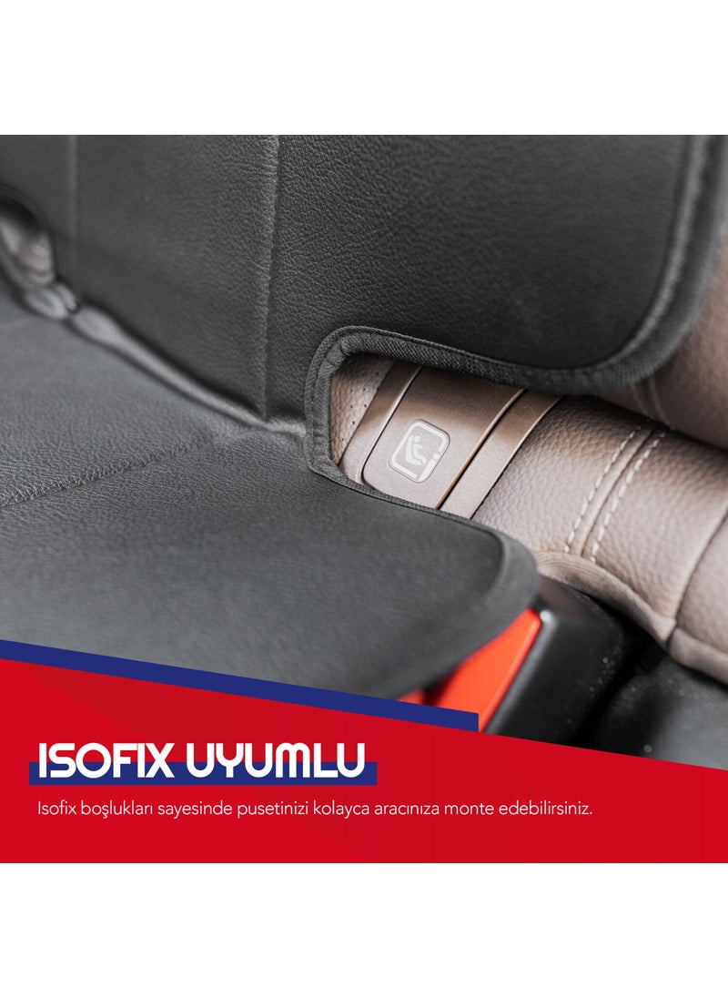Otom - Duo High Quality Isofix Compatible Car Seat Back and Stroller Bottom Protective Car Cushion Set - Image 1
