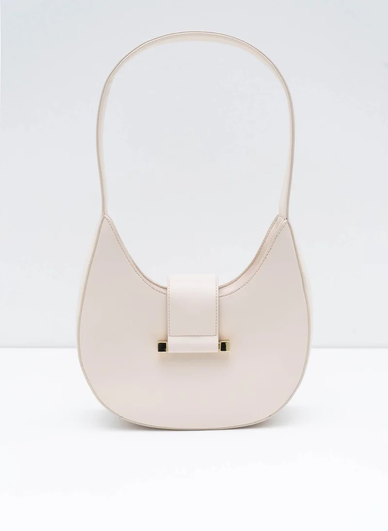 Lichi  Semi-circular bag with wide shoulder strap for Women | Best Price UAE