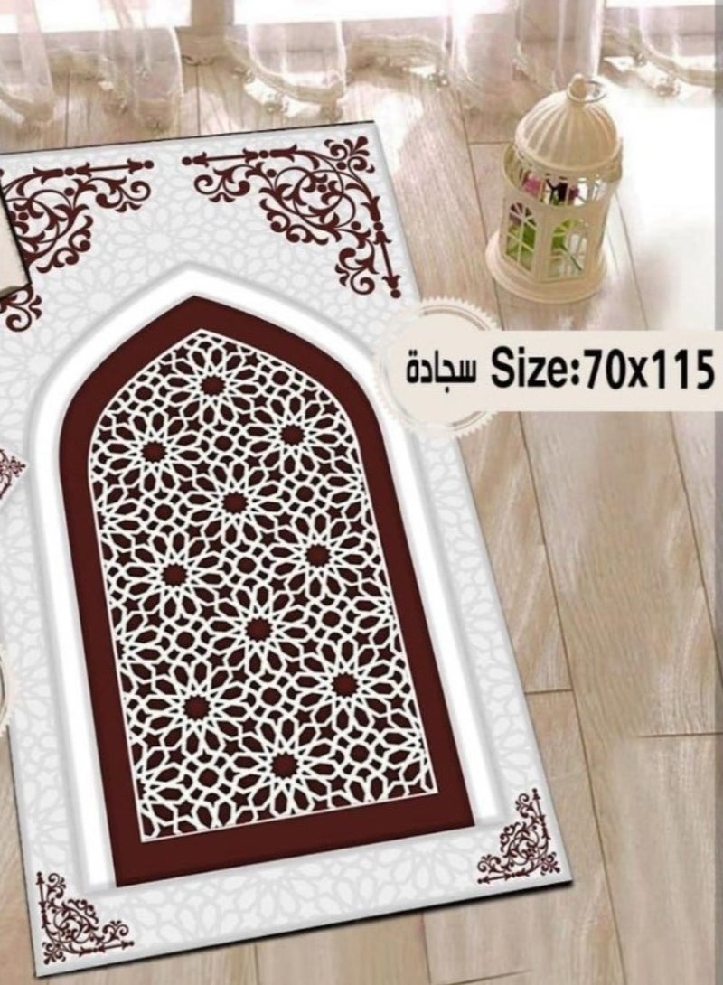 Modern Design Prayer Rug 70x115 cm 