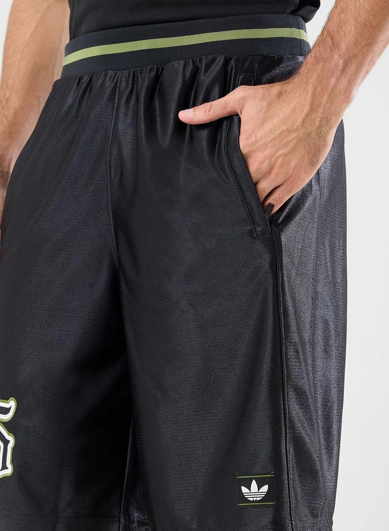 Adidas Originals black Number Graphic Short for Men | Best Price UAE