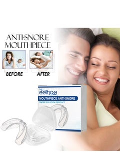 EELHOE Mouthpiece Anti-Snore, Anti-Snoring Device, Professional Reusable Comfortable Snoring Solution, Adjustable Anti-Snoring Mouth Guard, Improve Sleep Quality for Unisex  - Image 1