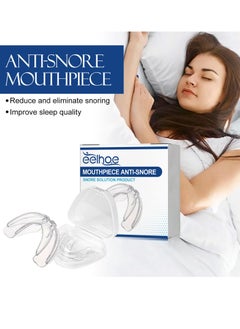 EELHOE Mouthpiece Anti-Snore, Anti-Snoring Device, Professional Reusable Comfortable Snoring Solution, Adjustable Anti-Snoring Mouth Guard, Improve Sleep Quality for Unisex  - Image 3