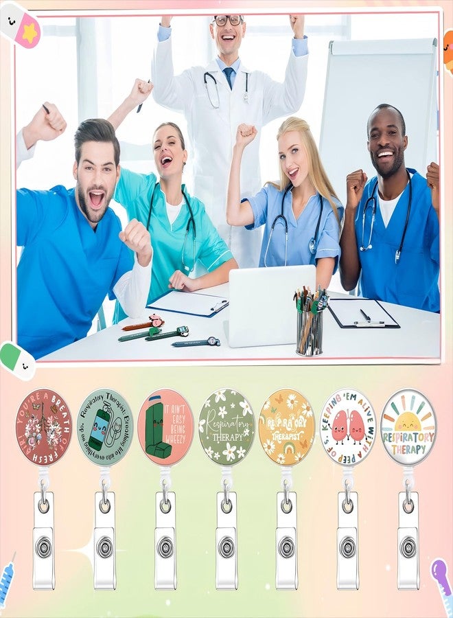 Yexiya 15 Set Nurse Appreciation Week Gifts Bulk Lung Inhaler Sign Ballpoint Pen with Badge Reels Appreciation Card Thank You Gift for Respiratory Therapist Nurse Teacher Medical Office Student - Image 5