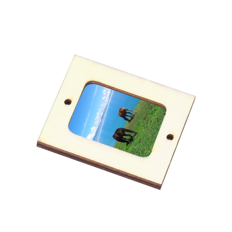 Unfinished Wooden Photo Frames 20 Pack For Painting Crafts Home Decor - Image 5