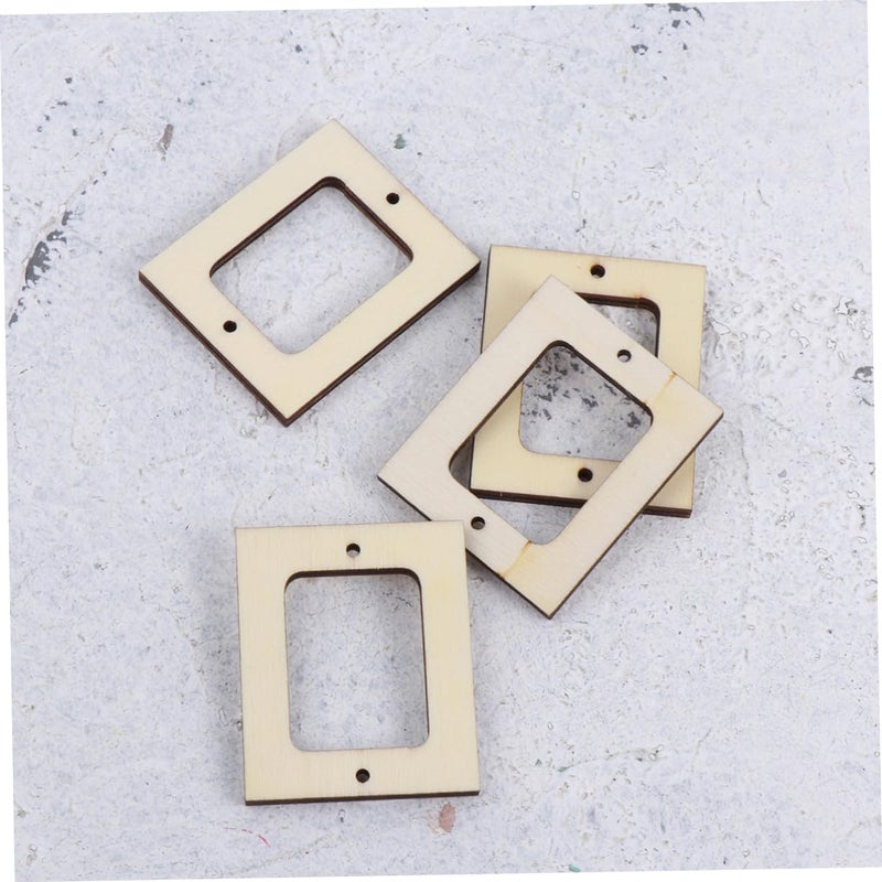 Unfinished Wooden Photo Frames 20 Pack For Painting Crafts Home Decor - Image 3