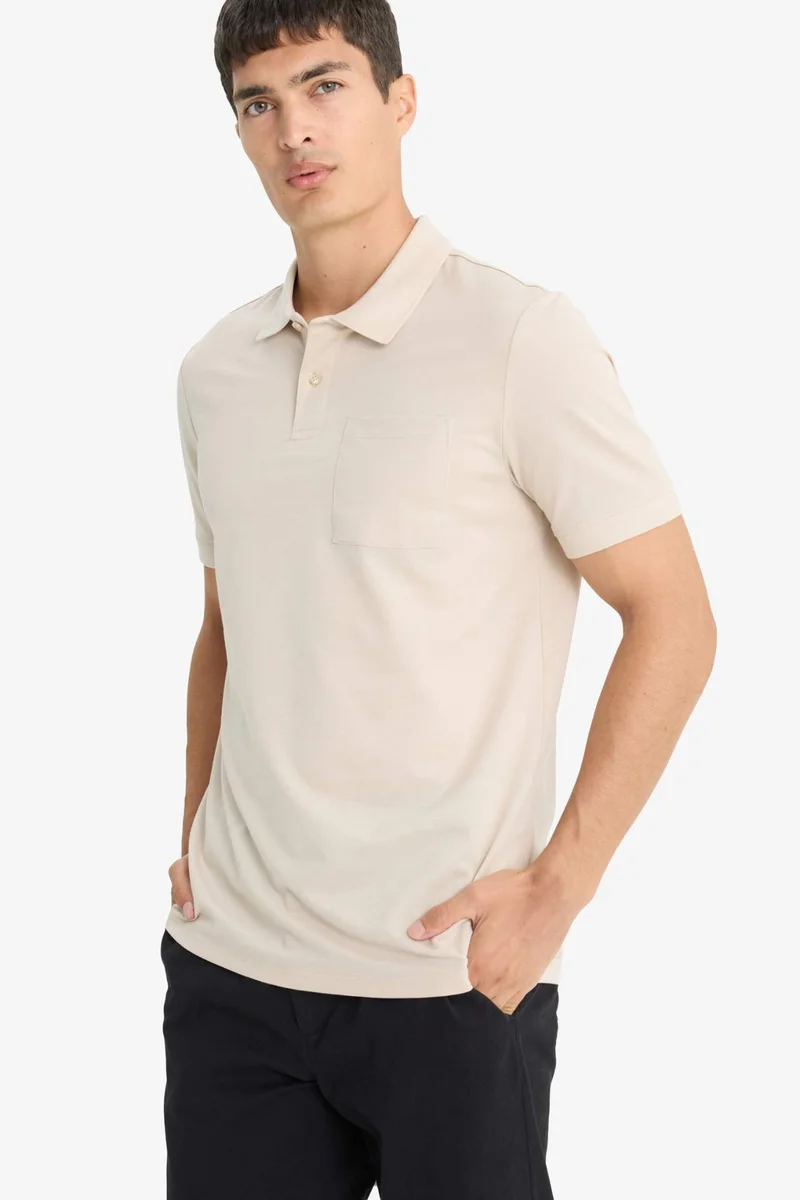 DeFacto Pique Short Sleeve Polo Shirt