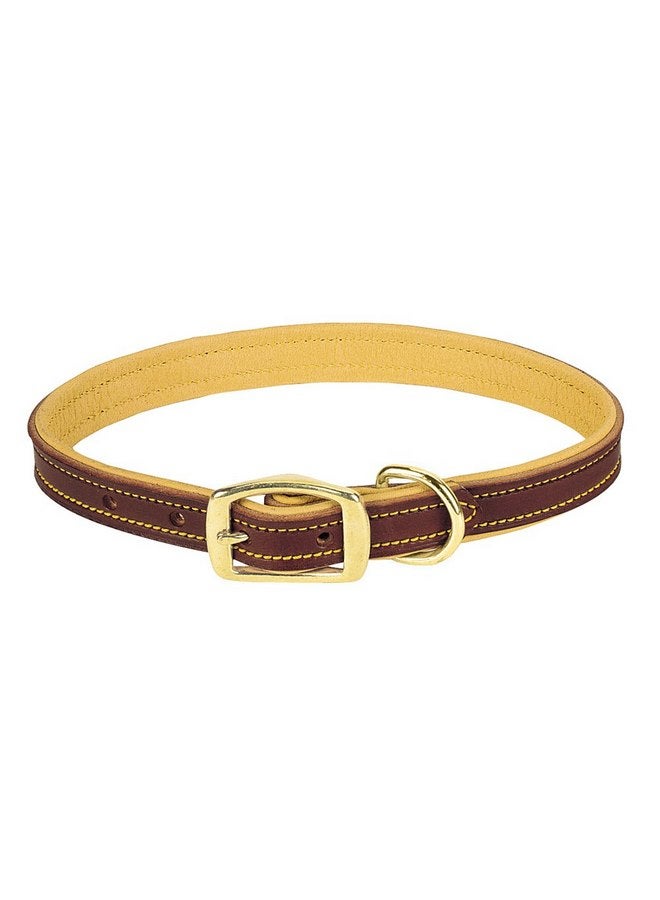 Weaver Leather Deer Ridge Collar, 5/8 x 11-Inch, Brown