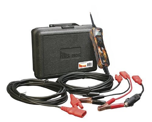Power Probe III w/Case & Accessories - (PP319FTC) [Car Automotive Diagnostic Test Tool, Digital Volt Meter, AC/DC Current Resistance, Circuit Tester] (Fire - Limited Edition) - Image 4