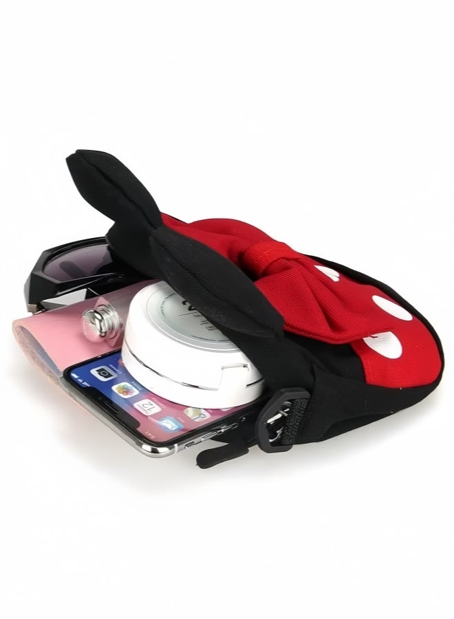 Minnie Cute Bag for Little Girls Mini Toddler Crossbody Purse Small Kids Shoulder Handbag - Image 2