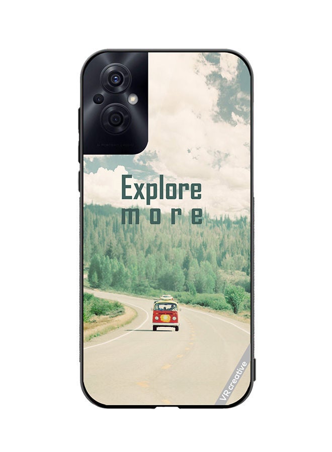 VR CREATIVE Protective Case Cover For Oppo Reno8 Z Explore More Design Multicolour - Image 1