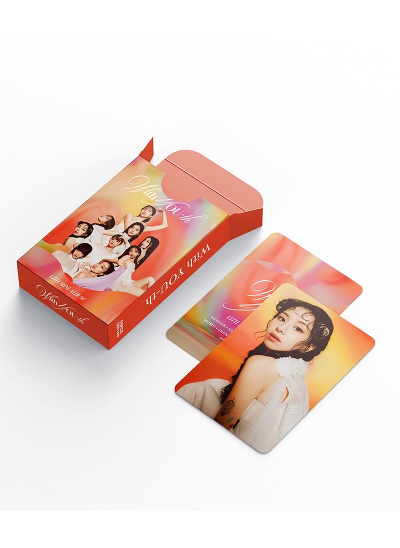 Generic - 55Pcs TWICE With You-th LOMO Cards TWICE Album Mini PhotoCards K-POP Members Collectors Poster 2025 TWICE FAN merchandise - Image 1