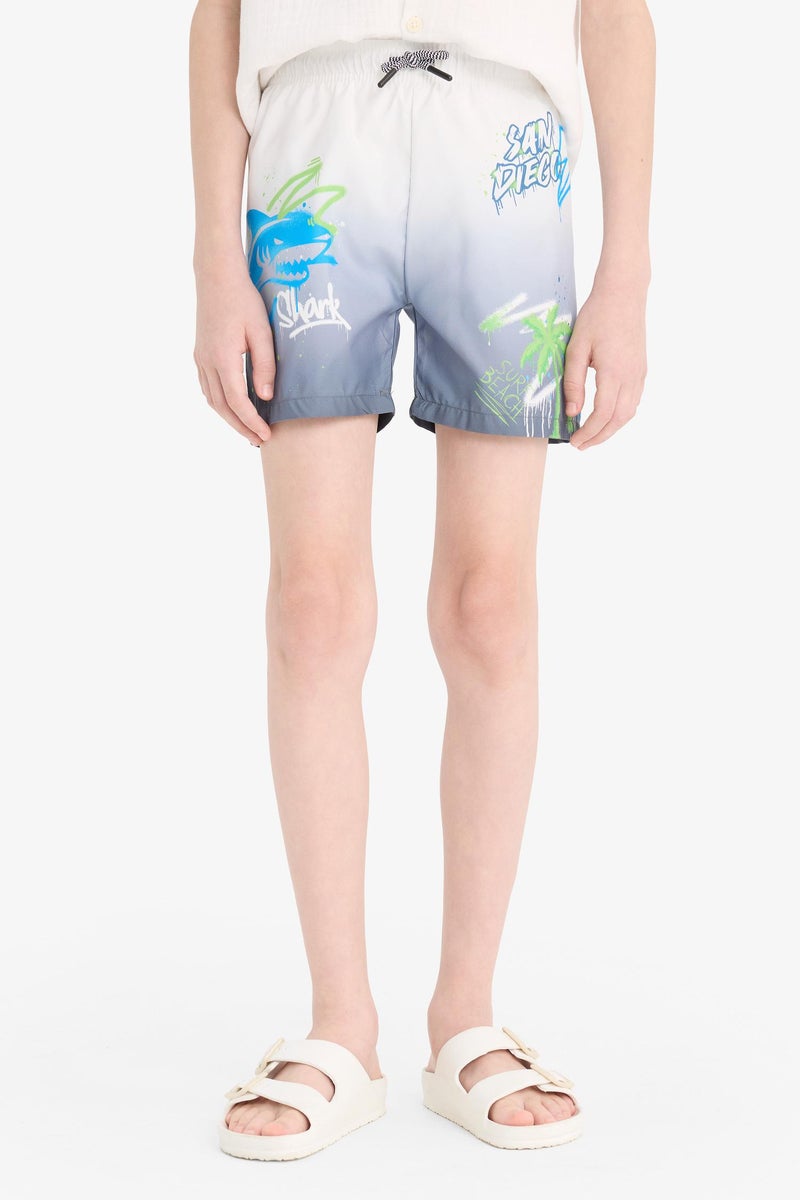 ديفاكتو شورت بحر اولادي رمادي - Image 4