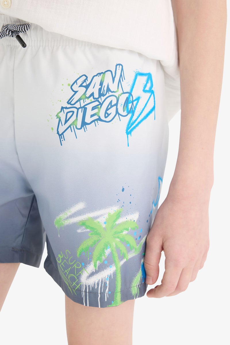 ديفاكتو شورت بحر اولادي رمادي - Image 5