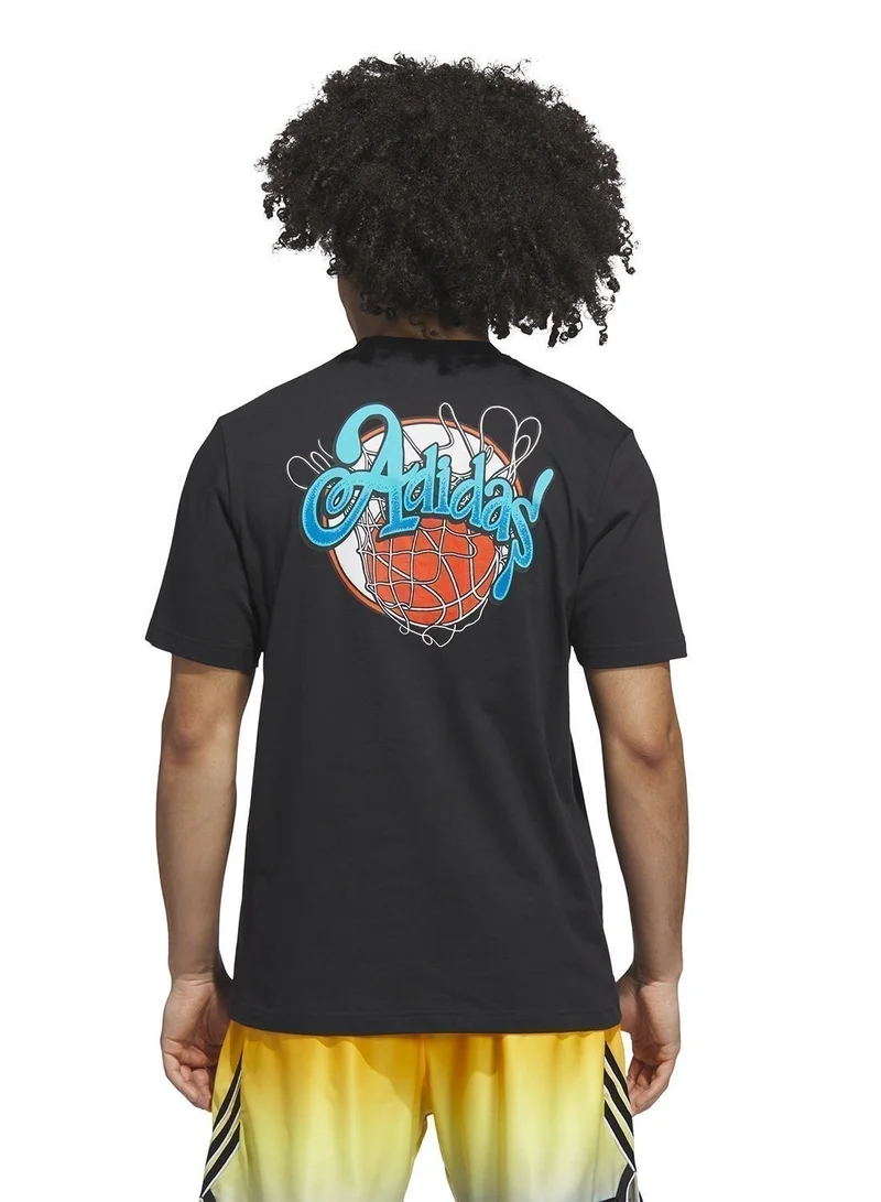 Adidas Nothing But Net Graphic T-Shirt