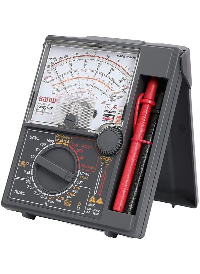 SANWA YX360TRF Analog Multimeter – High Accuracy, Durable, Made in Japan  - Image 1