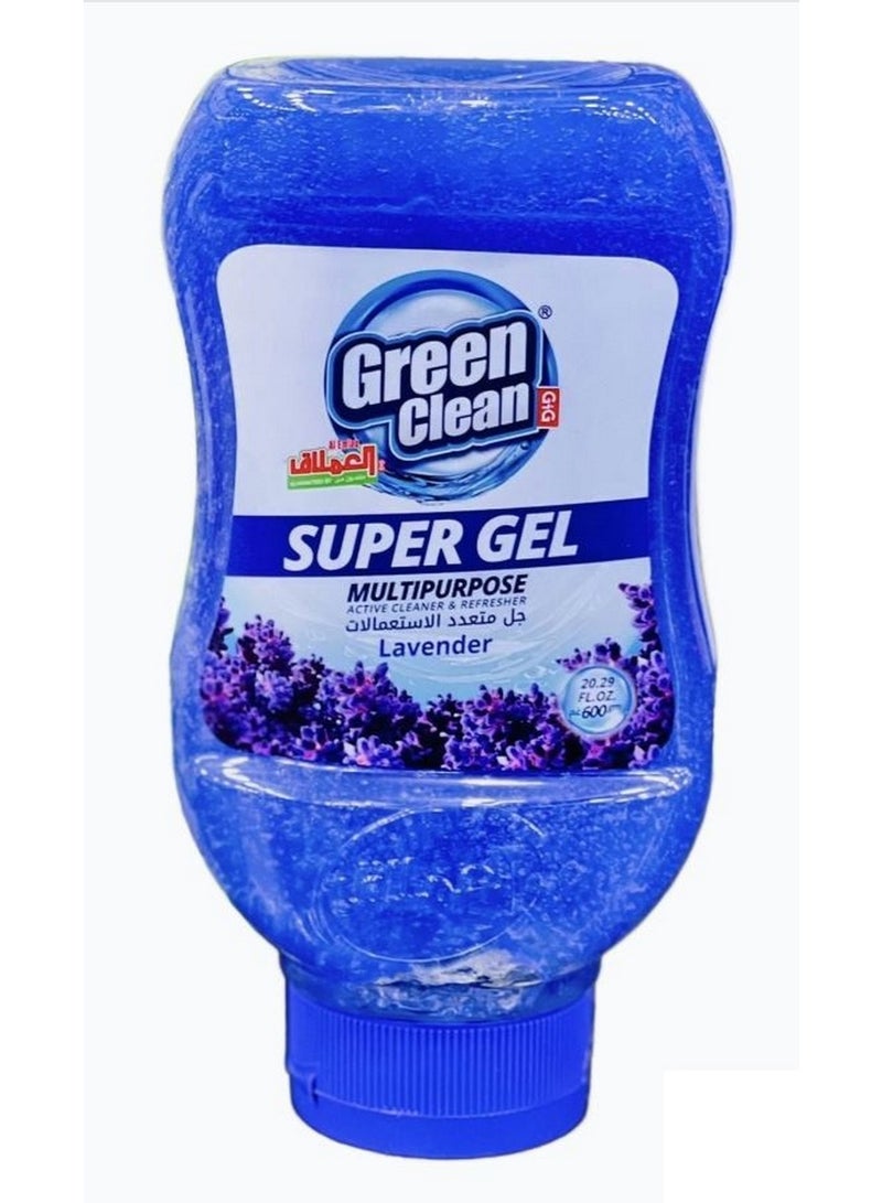 Green Clean Squeez Super Gel Lavender 600 Grams - Image 1