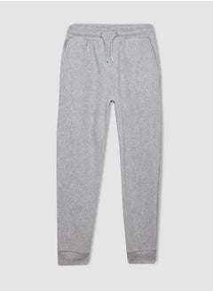 DeFacto Grey Jogger Pants With Elastic Cuffs And Pockets  - Image 1