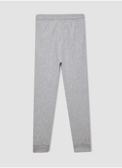 DeFacto Grey Jogger Pants With Elastic Cuffs And Pockets  - Image 2