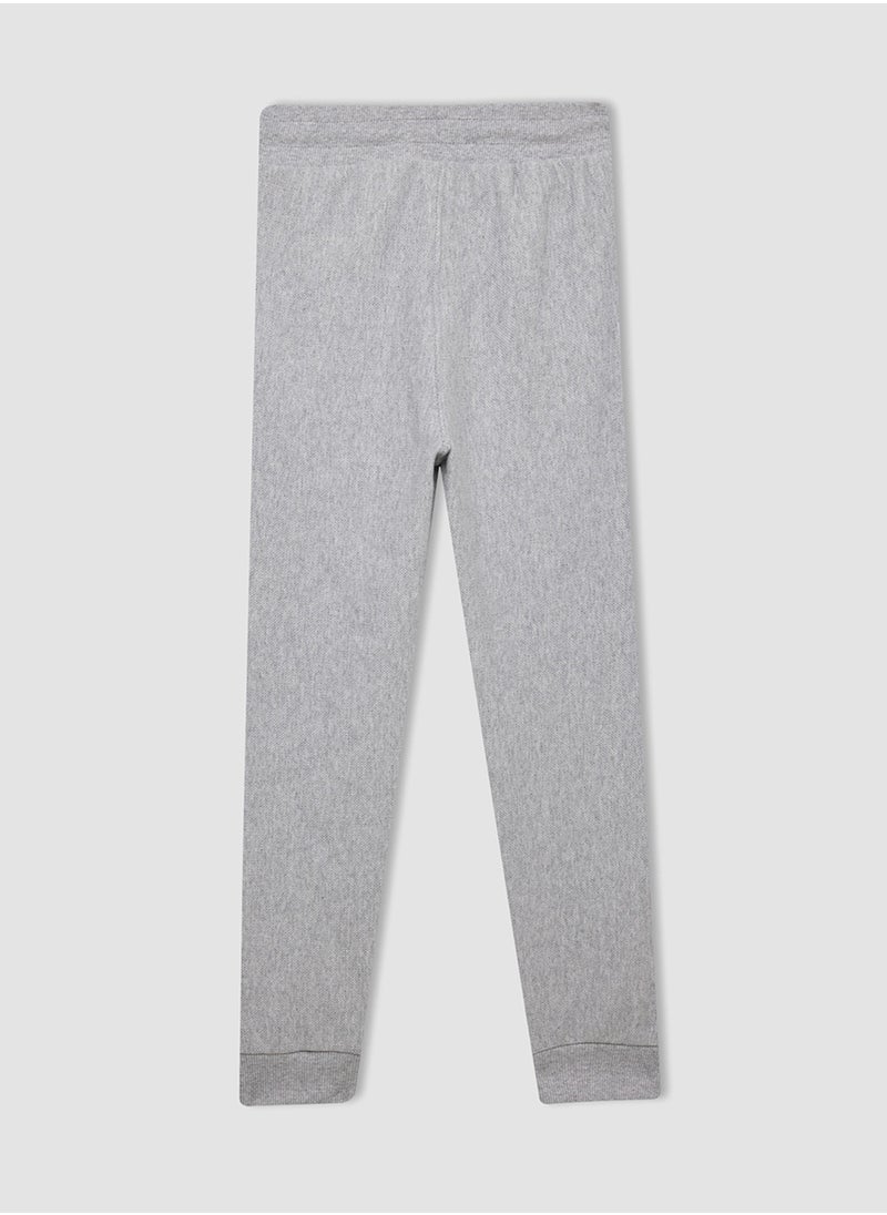 DeFacto Grey Jogger Pants With Elastic Cuffs And Pockets  - Image 2