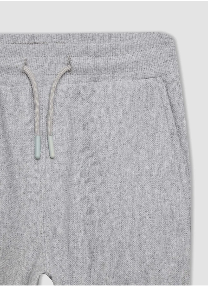 DeFacto Grey Jogger Pants With Elastic Cuffs And Pockets
