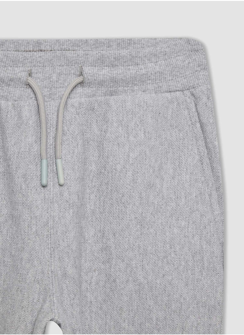 DeFacto Grey Jogger Pants With Elastic Cuffs And Pockets  - Image 3