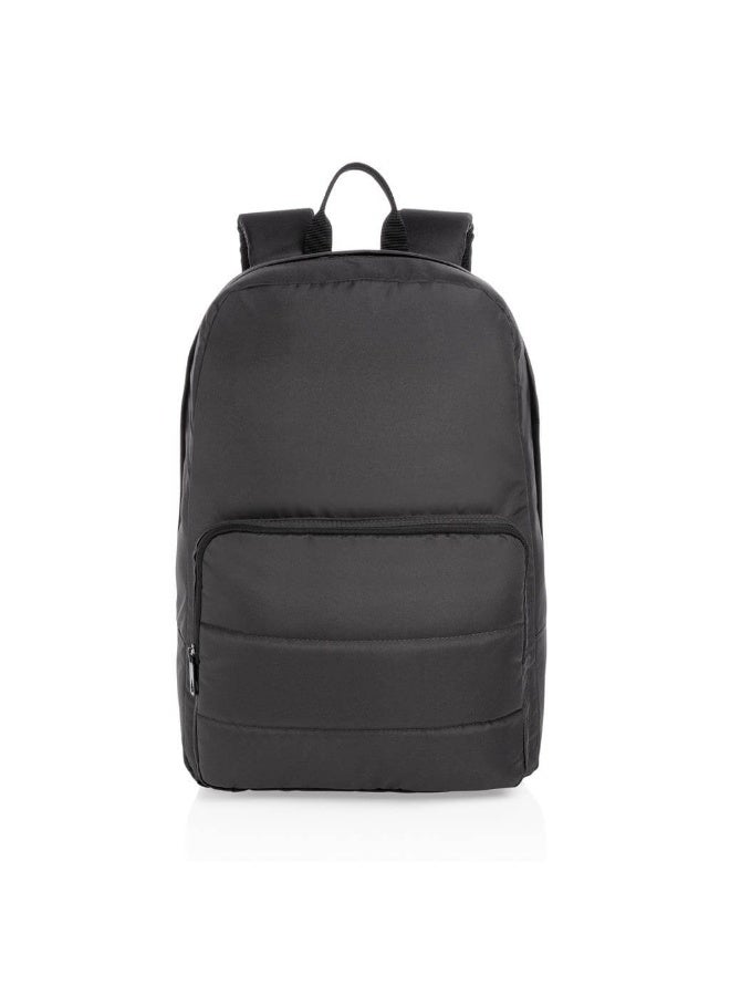Impact AWARE™ RPET Basic 15.6" Laptop Backpack - Black - Image 1