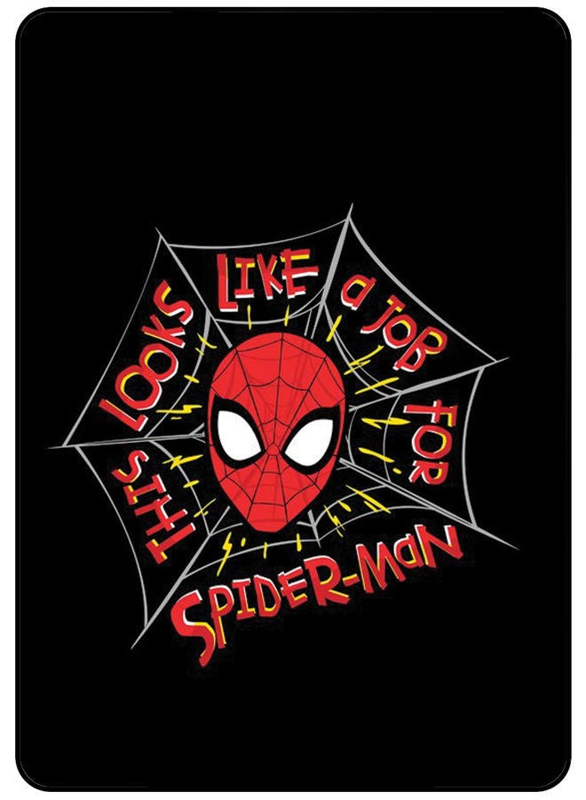 AMINA ALSHEBLI غطاء حماية لجهاز سامسونج جالكسي تاب S7 FE بحجم 12.4 بوصة يبدو أن هذه مهمة لسبايدرمان - Image 1