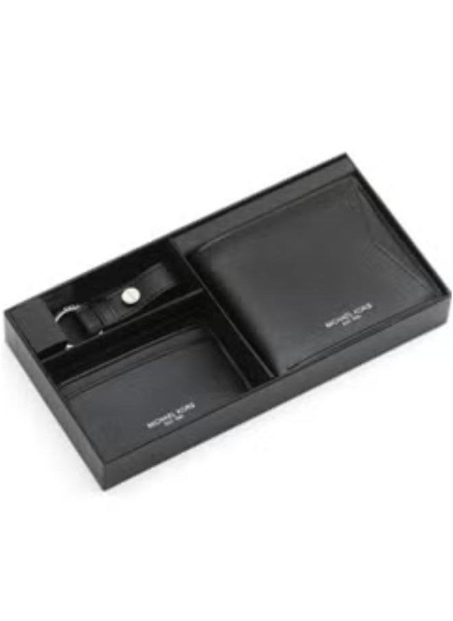 Michael Kors - Michael Kors Wallet-Card Holder-Keychain Set For Men - Image 1