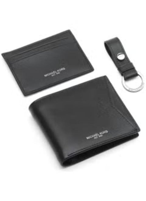Michael Kors Wallet-Card Holder-Keychain Set For Men