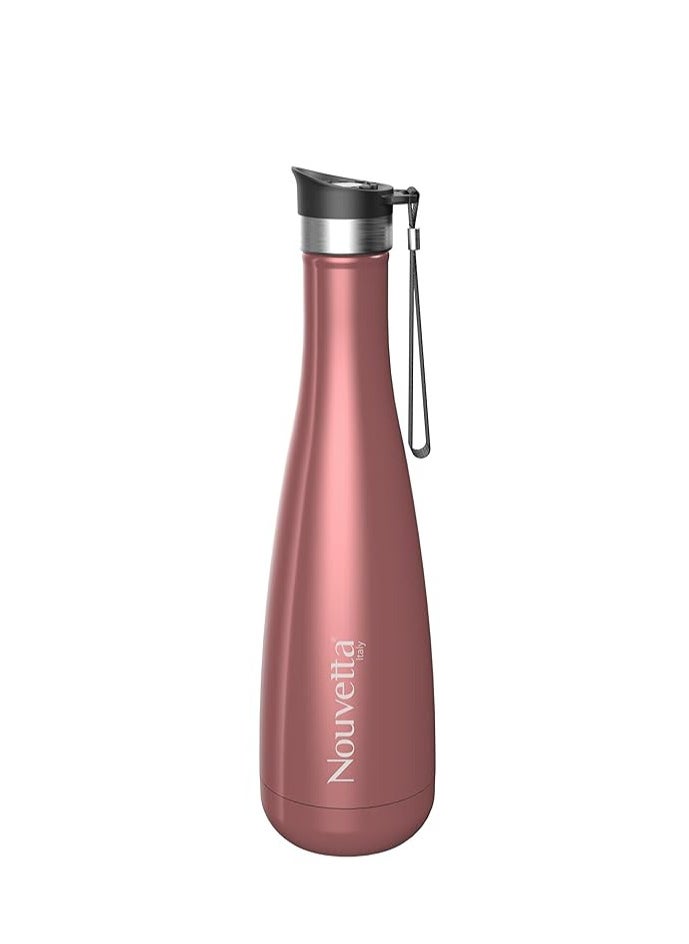 Atlasware Nouvetta LUFT DOUBLE WALL BOTTLE 750 ML - PINK METALLIC  - Image 2