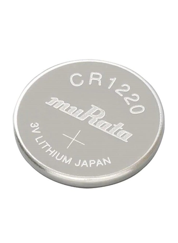 Murata CR 1220 Lithium Battery 3V - Pack of 5 - Image 2