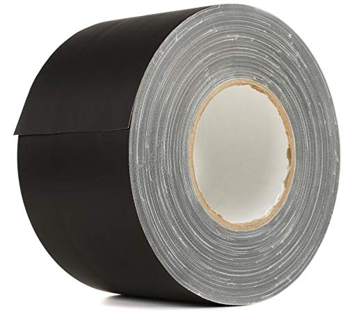Hosa GFT-459BK-BULK Gaffer Tape, Black, 4 Inches x 60 Yards - Image 1